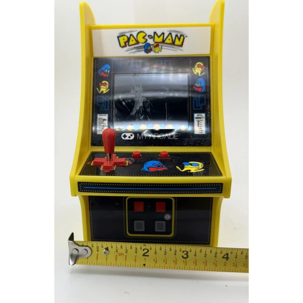 🕹️👾 My Arcade Micro Player Mini Arcade Machine – Pac-Man Video Game 🟡✨